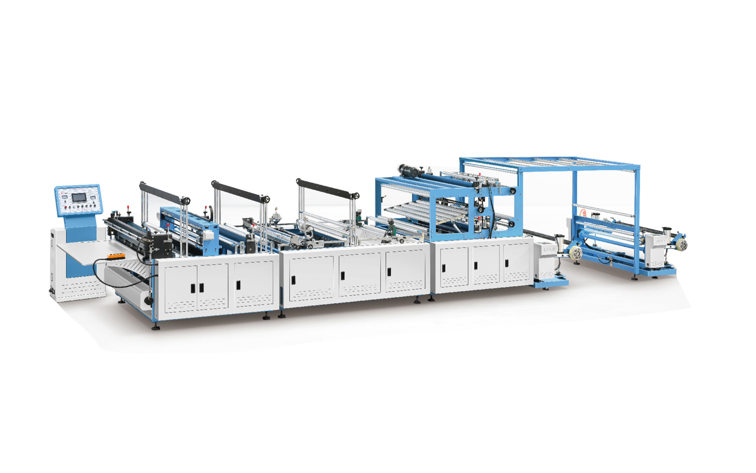 ZXL-1300雙放料無紡布制袋機(香蕉套袋、衛(wèi)浴潔具套袋、沙發(fā)套袋)